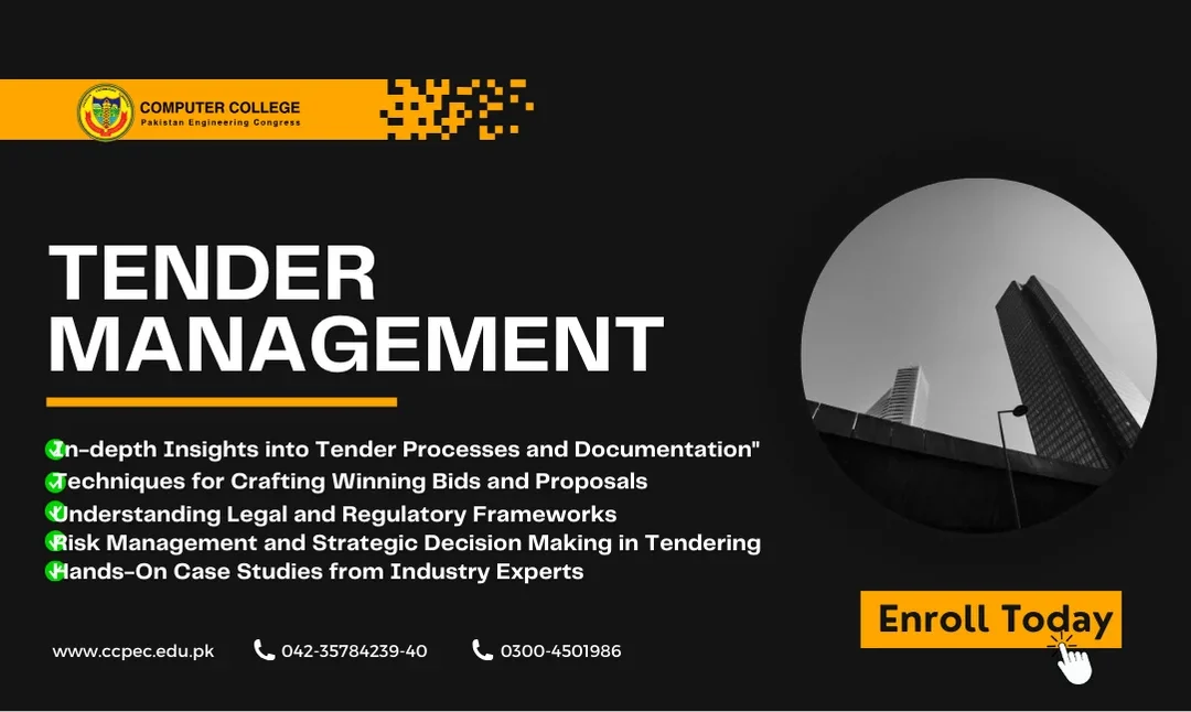 Tender management Course